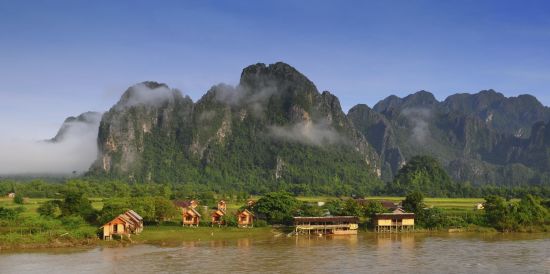 Laos Kompakt von Vientiane nach Luang Prabang: Vang Vieng: 