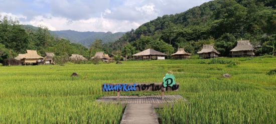 Naturschönheiten Nordlaos' ab Luang Prabang: Nam Kat Yorla Pa Khmu village