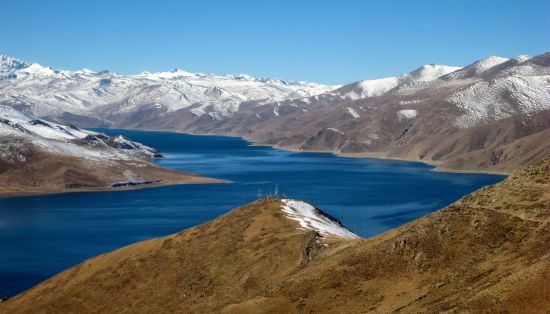 La magie du Tibet - Programme de base de Lhasa: Yamdrok Lake
