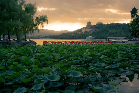 Avec le train du Tibet sur le toit du monde de Pékin: Beijing Summer Palace