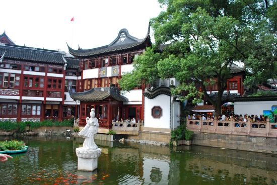 Avec le train du Tibet sur le toit du monde de Pékin: Shanghai Yu Yuan Garden