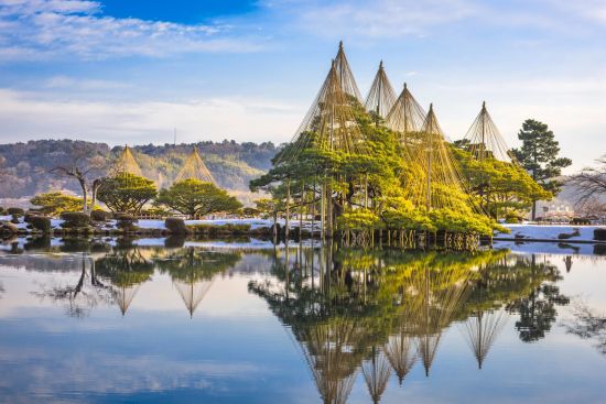 Kontrastreiches Japan ab Tokio: Kenrokuen Garden in Kanazawa