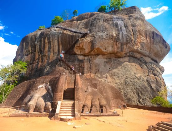 L’éclat du Sri Lanka avec Uga de Colombo: Sigiriya Lions Rock