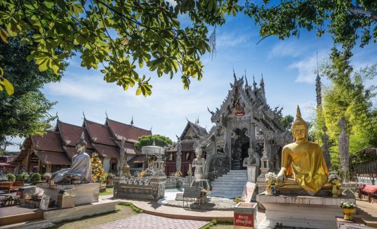 Le Siam royal de Bangkok: Chiang Mai Silver Temple Wat Sri Suphan