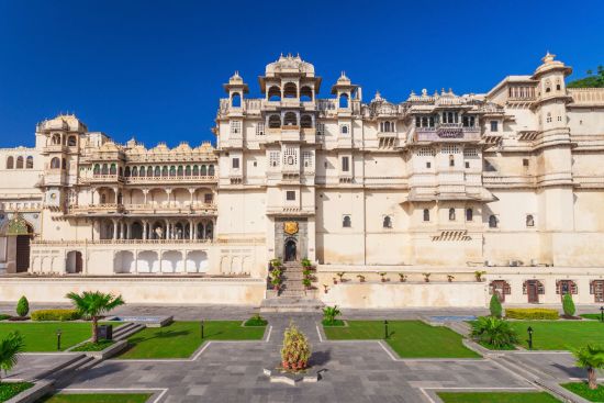 «The Deccan Odyssey» - L'éclat du Rajasthan de Mumbai: Udaipur City palace