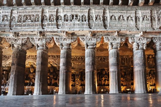 «The Deccan Odyssey» - Die Juwelen des Dekkans ab Mumbai: Kailas Temple in Ellora