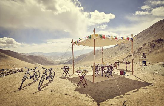 Le Ladakh luxueux de Leh: picnic warlia