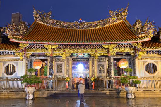 Les hauts lieux de Taïwan de Taipei: Taipeh Longshan Temple