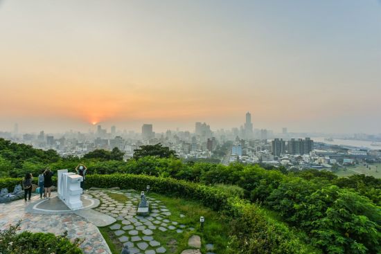 Les hauts lieux de Taïwan de Taipei: Landscape of Kaohsiung Harbor