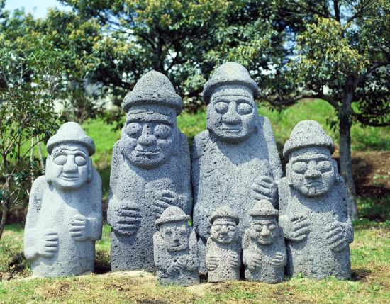 Mietwagen Rundreise «Jeju Island»: Jeju Dolharubang statue