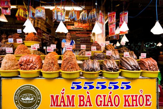 Grenzenlose Faszination ab Siem Reap: activities: Chau Doc market