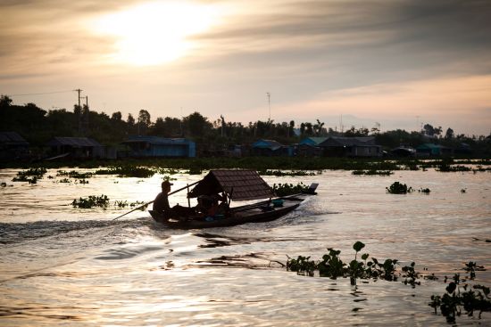 Grenzenlose Faszination ab Siem Reap: activities: Mekong river
