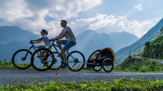 Abenteuer Sapa «Hiking & Biking Package» ab Hanoi: Topas Ecolodge Mountain Biking