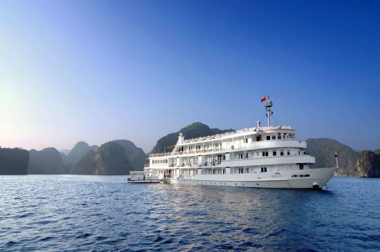 Halong Bucht Kreuzfahrten mit «The Au Co» ab Hanoi: exterior: The Au Co Overview