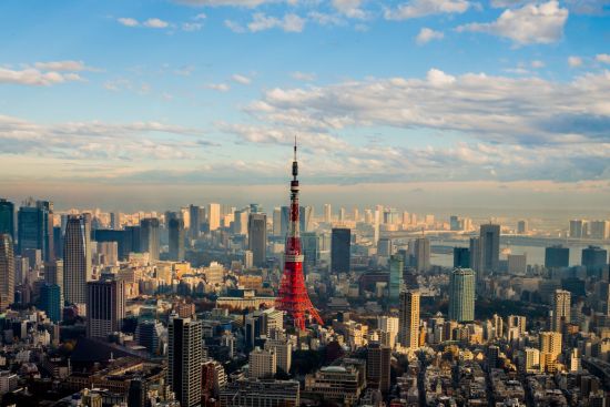 Gruppenreise «Facettenreiches Japan» ab Kyoto: Tokyo: City view with Tower