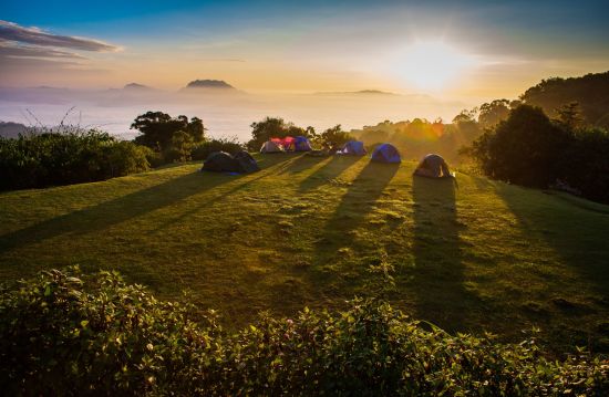 Le nord de la Thaïlande en action: nature & éléphants de Chiang Mai: Winter Viewpoint on mountain near Chiang Mai