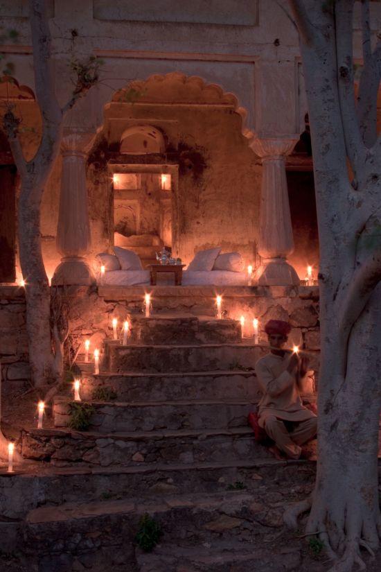 Voyage Aman pour les fins connaisseurs de Jaipur: Amanbagh | Private Dining