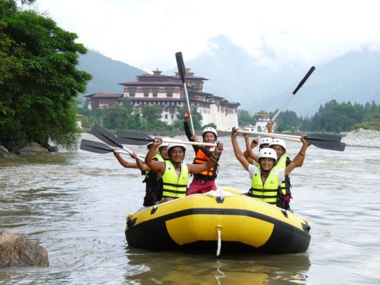 Découverte active du Bhoutan de Paro: Punakha Rafting