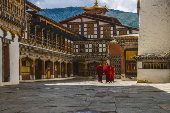Découverte active du Bhoutan de Paro: Paro Rinpung Dzong