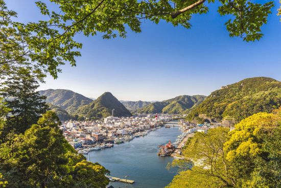 Mietwagen Rundreise «Izu Peninsula» ab Tokio: Shimoda town on the Izu Peninsula