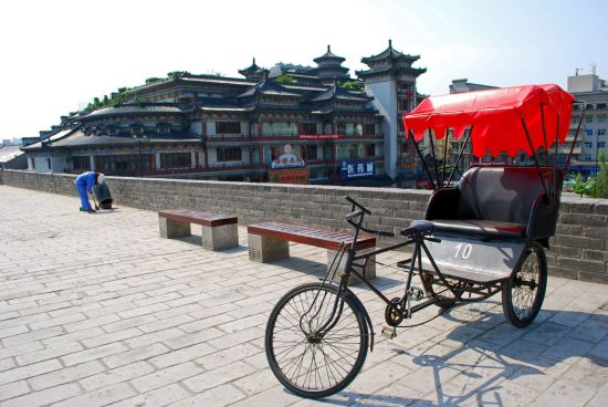 Les hauts lieux de la Chine de Pékin: Xian Ancient City Wall