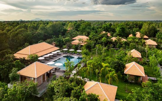 Farmhouse Resort & Spa - projet social Smiling Gecko de Phnom Penh: location: Sanctuary Spa Overview