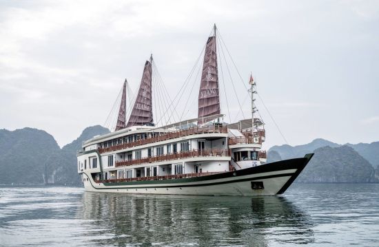 Mystische Lan Ha Bucht Kreuzfahrt mit «Ylang» ab Hanoi: ylang-ship