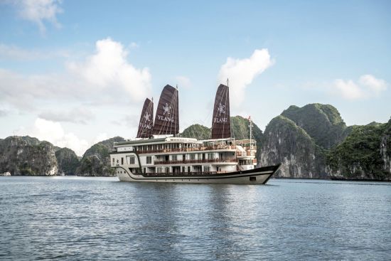 Croisière dans la baie mystique de Lan Ha à bord du «Ylang» de Hanoi: ylang-ship