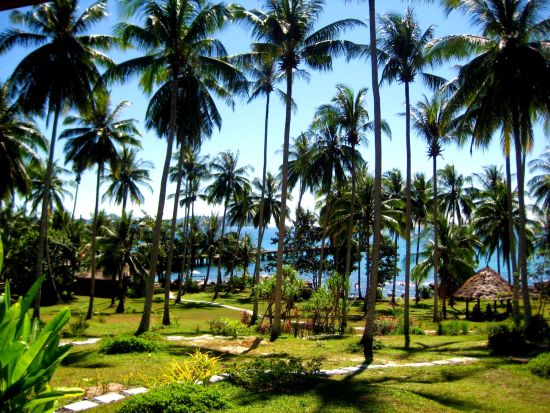 D'île en île dans le golfe de Thaïlande en individuel de Ko Chang: facilities: Shantaa Resort Garden