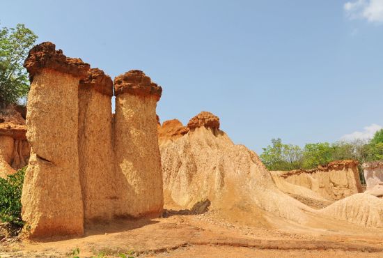 Royaume de Lanna de Chiang Mai: Sandstone Formations Muang Phii