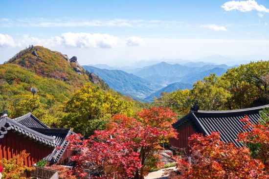 Mietwagen Rundreise «Unbekanntes Korea» ab Seoul: Autumn in Jirisan National Park
