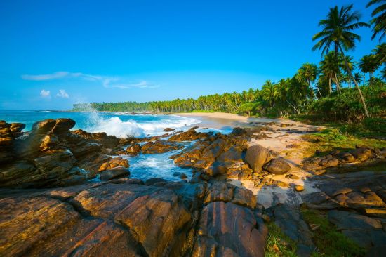 Sud sauvage du Sri Lanka de Colombo: Tangalle Beach