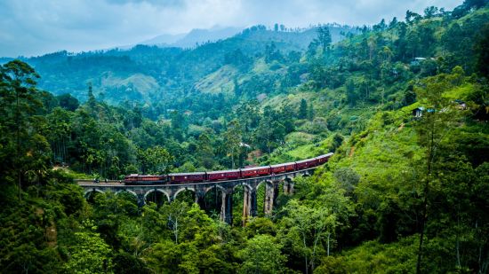 L’éclat du Sri Lanka avec Uga de Colombo: Nine Arches Bridge from above