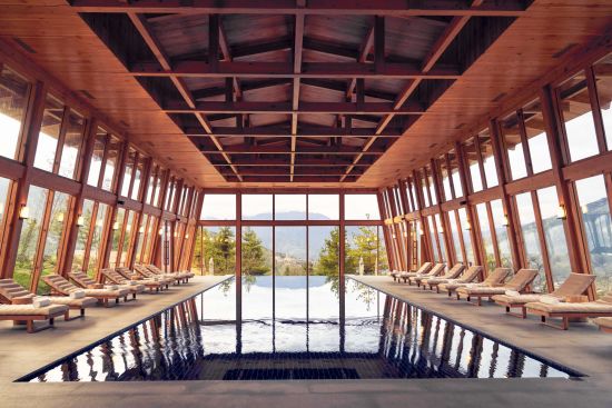 Six Senses Bhutan für Geniesser ab Paro: pool: Swimming Pool