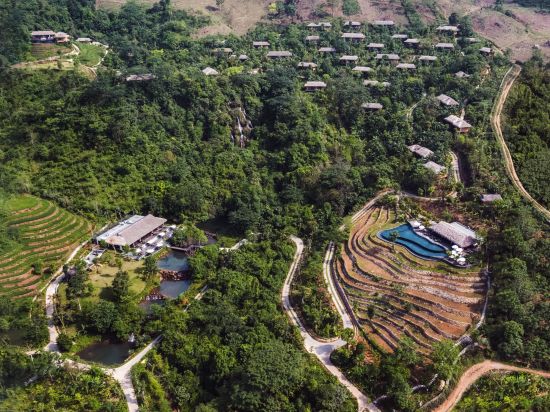 Luxuriöse Idylle in Mai Chau ab Hanoi: location: Overview 