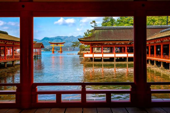 Hiroshima & les trésors de la mer intérieure de Seto de Kyoto: Miyajima Island - Torji Gate