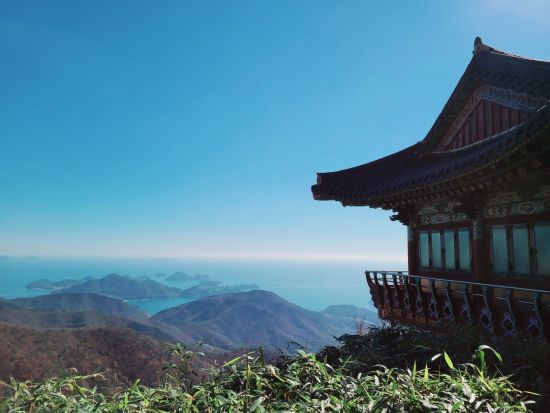 Mietwagen Rundreise «Südliches Korea» ab Seoul: Stunning view from Boriam temple