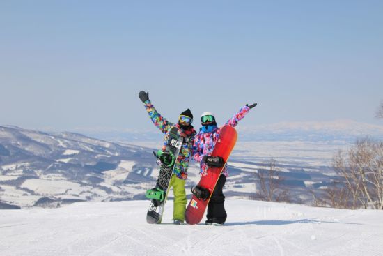 Découverte active de la magie de l'hiver à Hokkaido de Kushiro: Kamui Ski Links (Skiing)