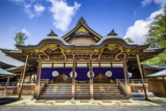 Le côté inconnu du Japon de Osaka: Ise Grand Shrine Hall