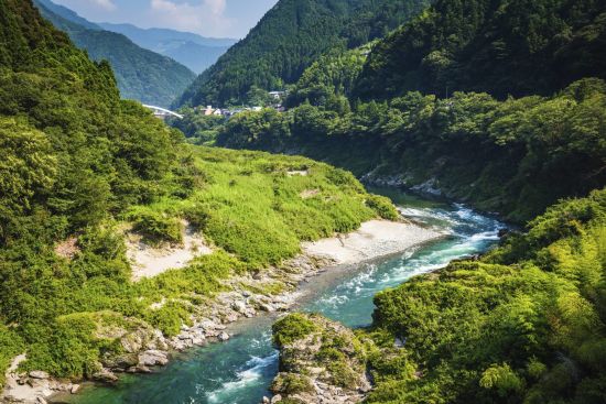 Circuits en voiture de location «Shikoku magique» de Osaka: Stunning Oboke Gorge in Iya valley