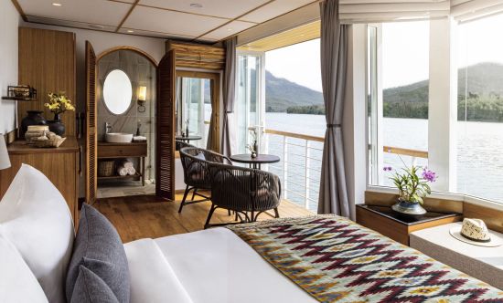 Magie du Mékong avec la «Bohème» de Vientiane: room: Premier View Suite