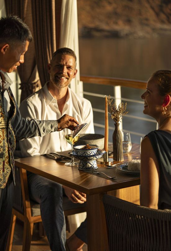 Magie du Mékong avec la «Bohème» de Vientiane: f&b: Dining experience