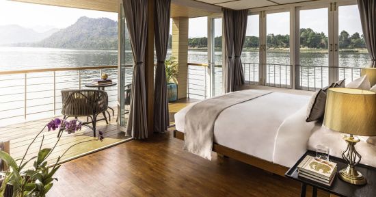 Magie du Mékong avec la «Bohème» de Vientiane: room: Royal Suite