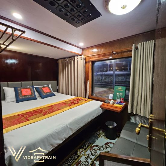 Aventure à Sapa «Authentic Package» de Hanoi: Suite Cabin at Vicsapa train