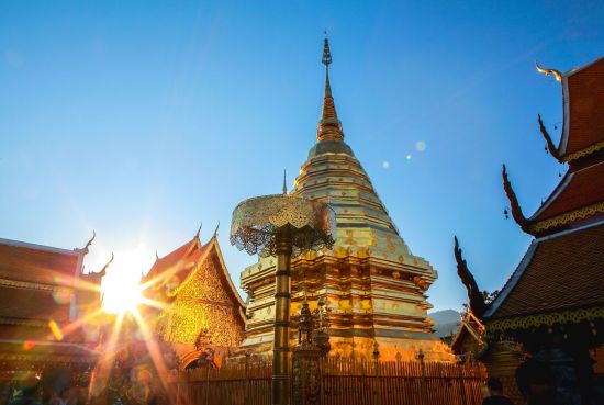 Au coeur du Siam de Chiang Mai: Doi Suthep Sunset