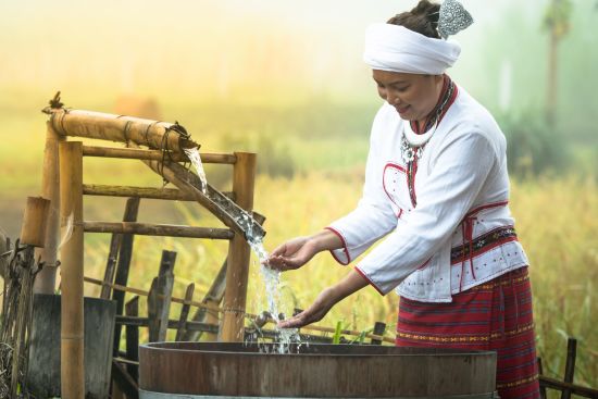 Là où les montagnes murmurent tradition et histoire de Nan: Portrait of Thai Lue