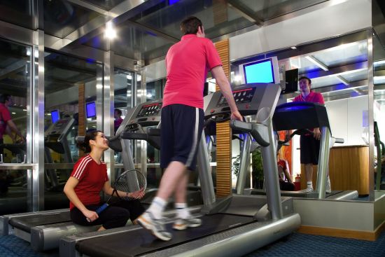 Beijing Xinqiao in Peking:  Gym