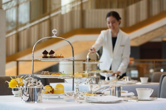 The Peninsula Beijing à Pékin:  Afternoon Tea in The Lobby