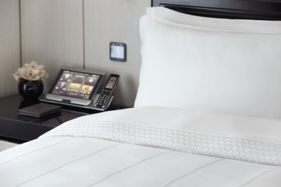 The Peninsula Beijing à Pékin:  Bed panels