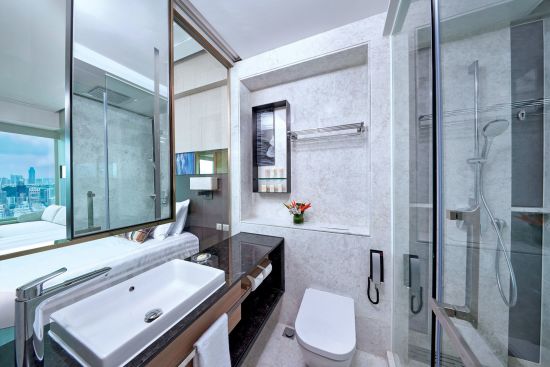Harbour Grand Kowloon à Hong Kong:  Tower Cityview | Bathroom